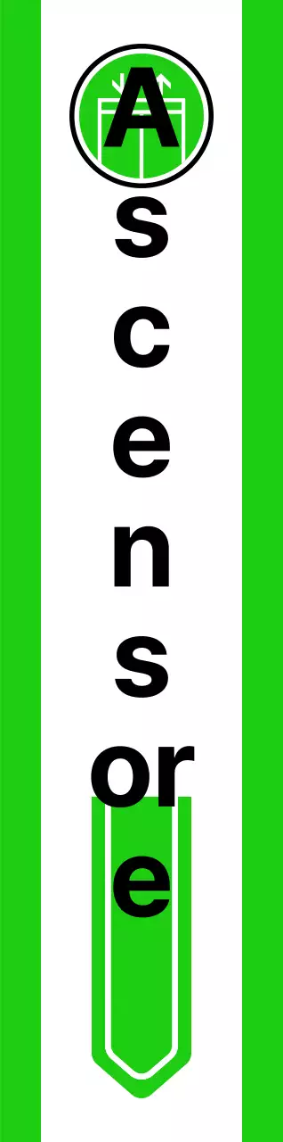 Per l'indicazione della posizione con semplici pittogrammi gialli e verdi