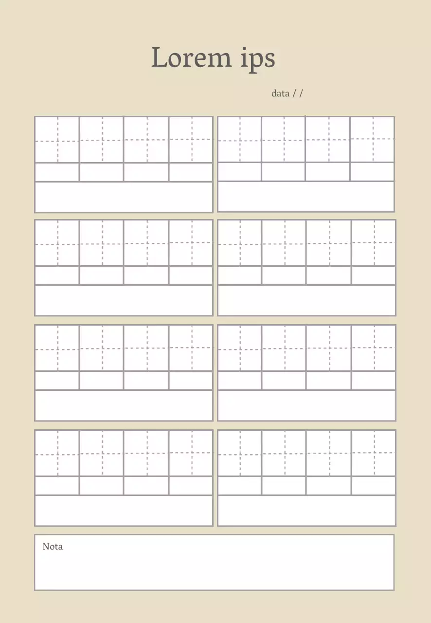 Linea beige Libro di parole semplici in kanji