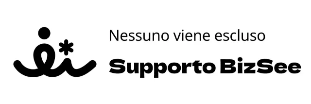 Promuovete il vostro helpdesk per il settore pubblico con un logo nero e semplificato a forma di simbolo umano.