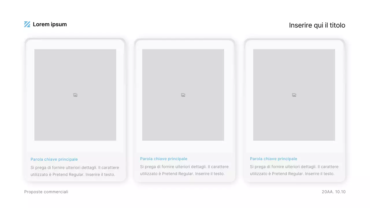 Kit di stile UX UI con sensazione tridimensionale in blu chiaro e blu navy