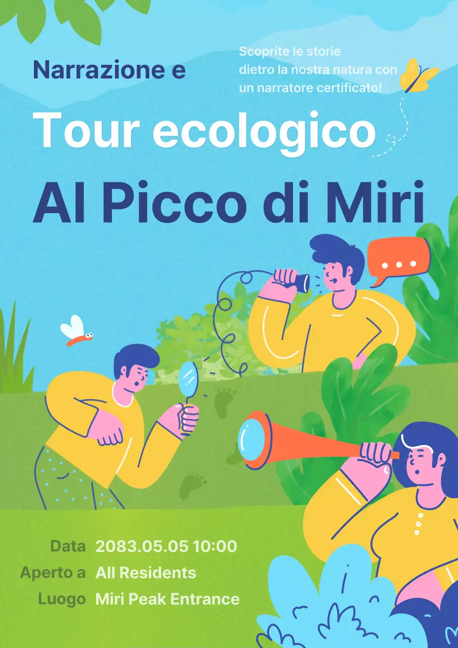 Programma di ecoturismo Green Nature Concepts
