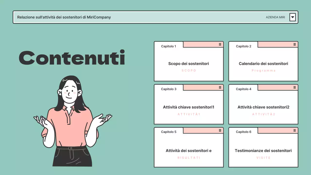 Rapporti dei sostenitori in cornici del browser rosa e menta