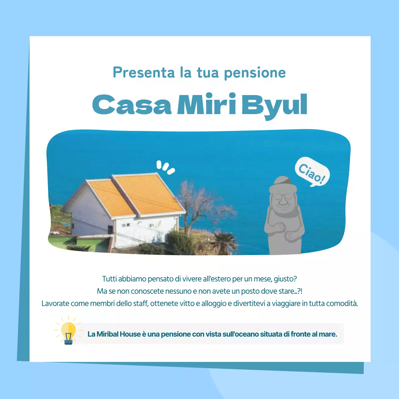 Alla ricerca di un personale allegro per la pensione