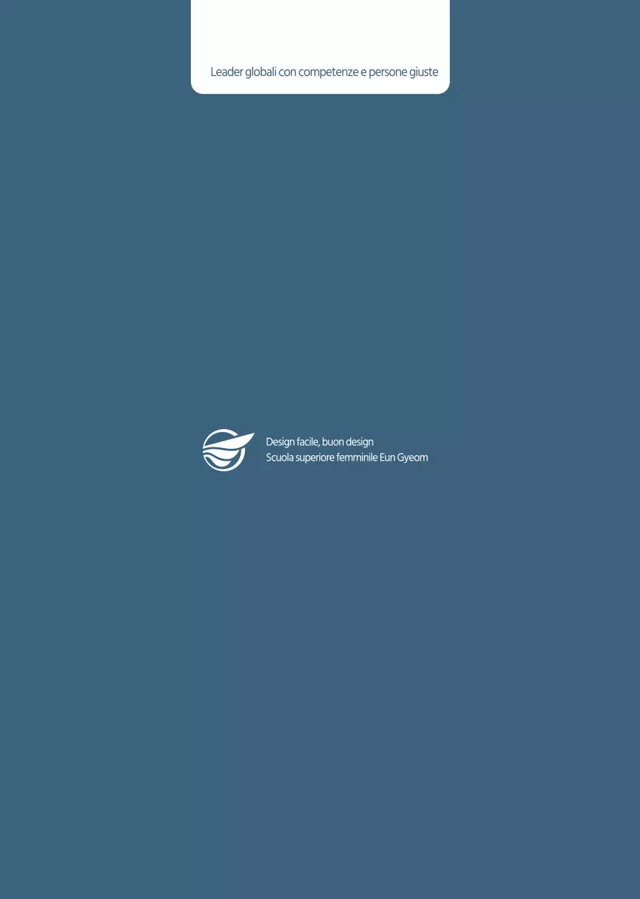 Scuola superiore con un semplice layout fotografico in marina