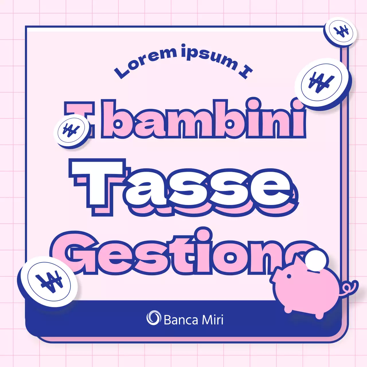 Insegnare ai bambini a gestire i soldi delle tasse rosa e blu