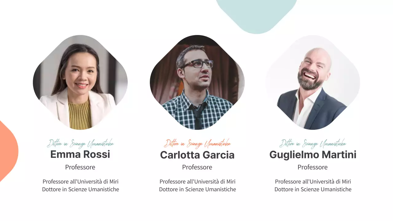 Presentazioni per seminari