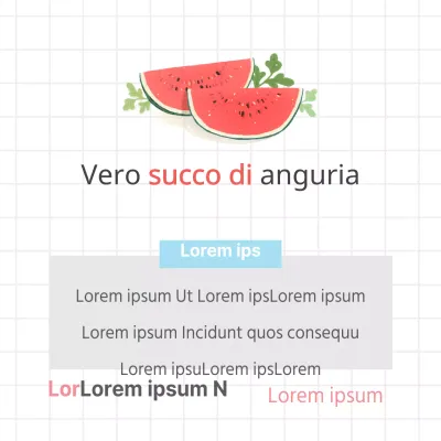 Vero succo di anguria