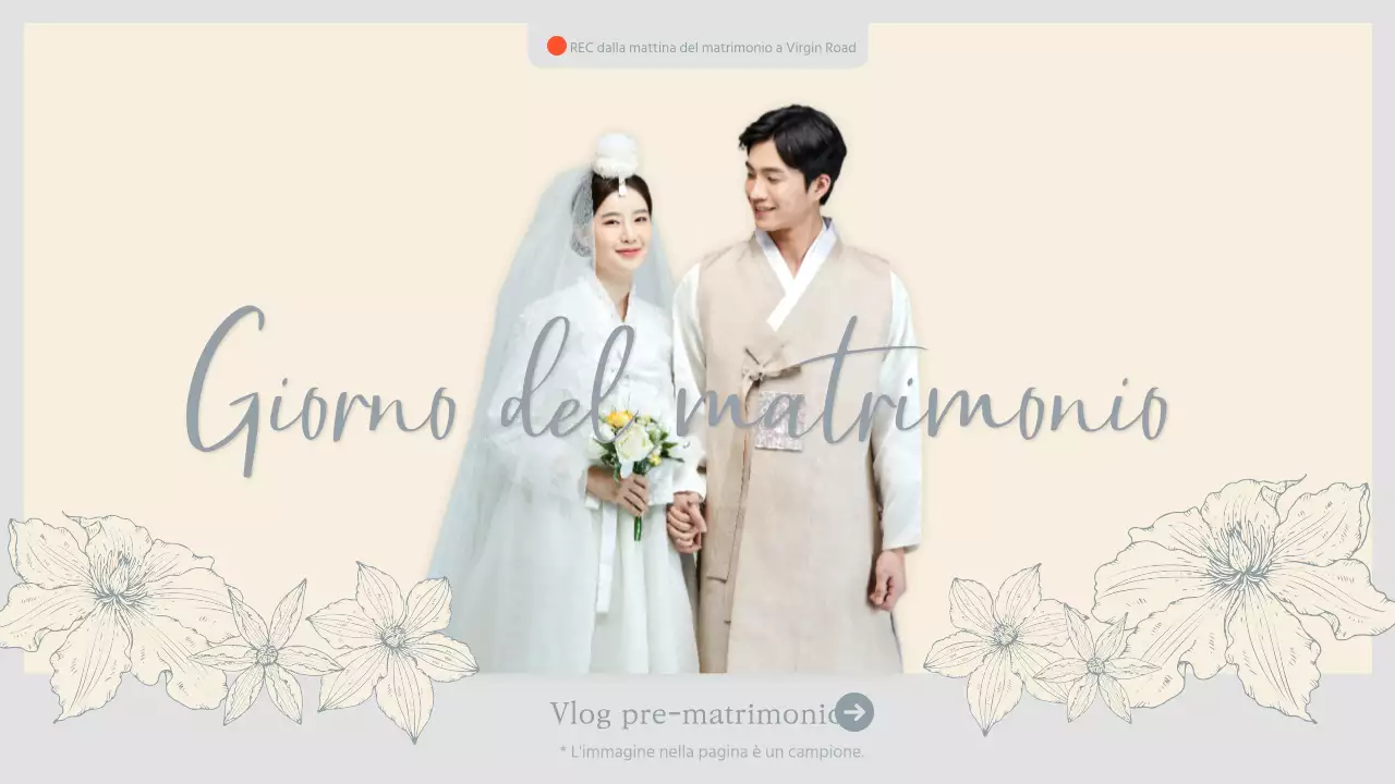 Un vlog pre-matrimonio a tinte pastello