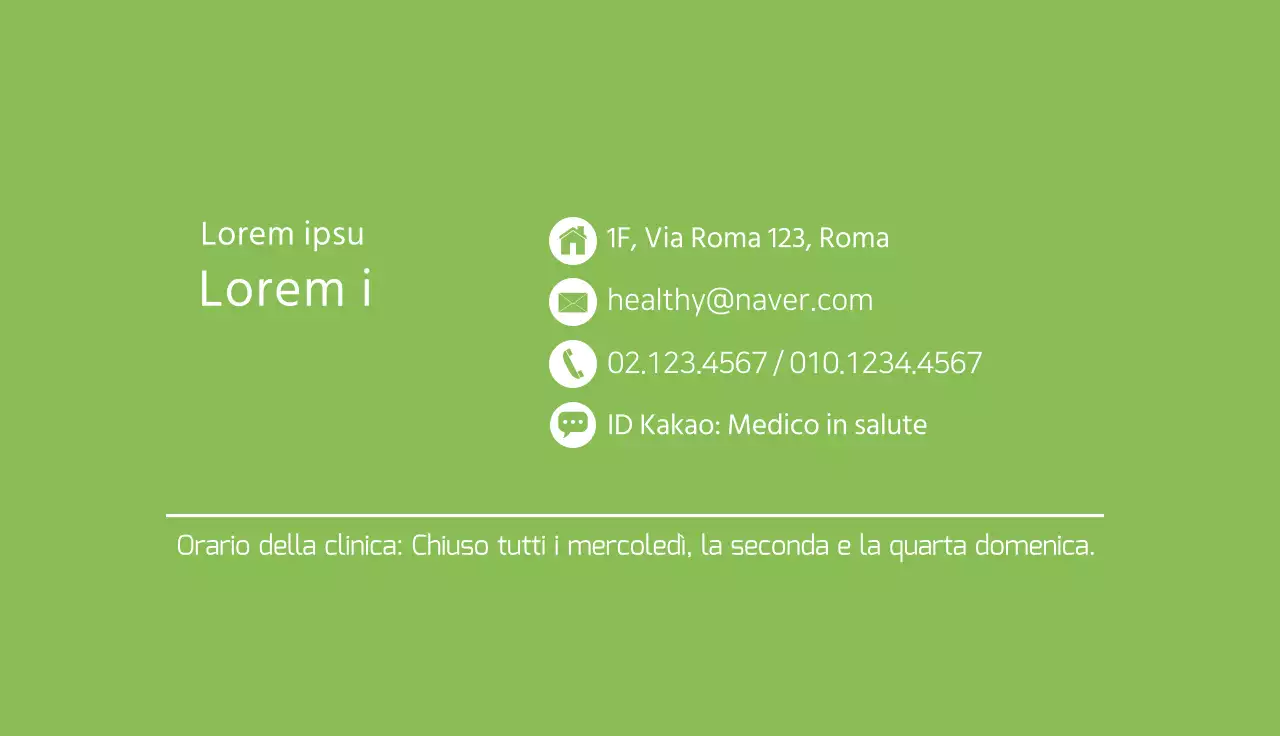 marrone verde illustrazione logo ospedale clinica