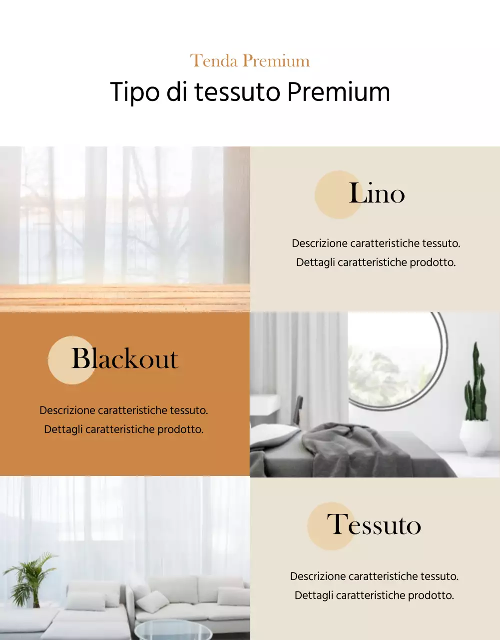 Pagina di dettaglio Tende autunnali