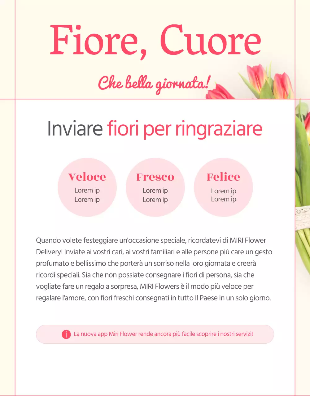 Vi presentiamo un servizio di consegna di fiori di lusso di colore verde e rosa.