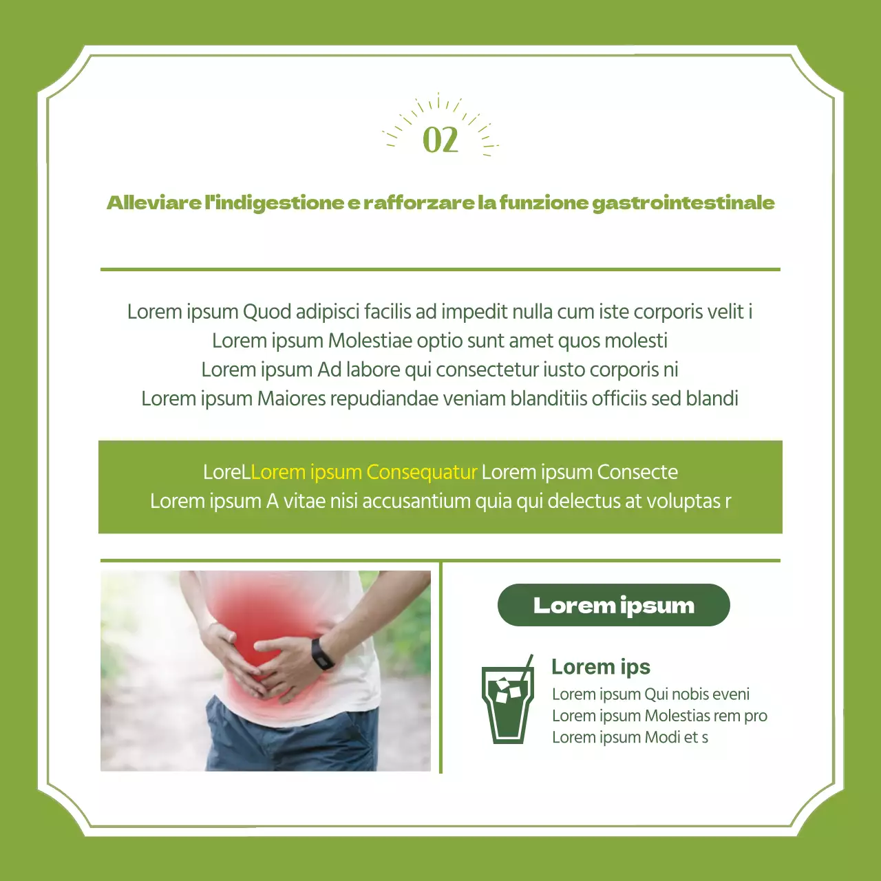 I benefici delle prugne in un ambiente verde cardnews design