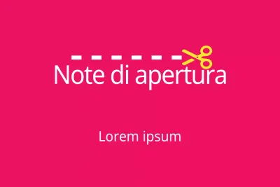 Note di apertura