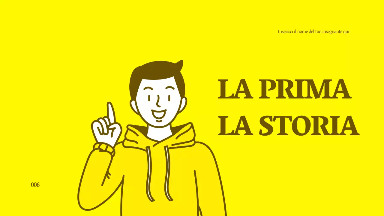 Tutorial per l'illustrazione di personaggi puliti in giallo e marrone