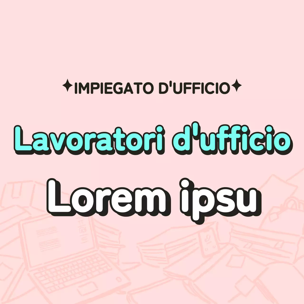 Concetto di coupon per l'impiegato rosa e menta