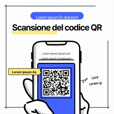 Smartphone dal design a quadri blu