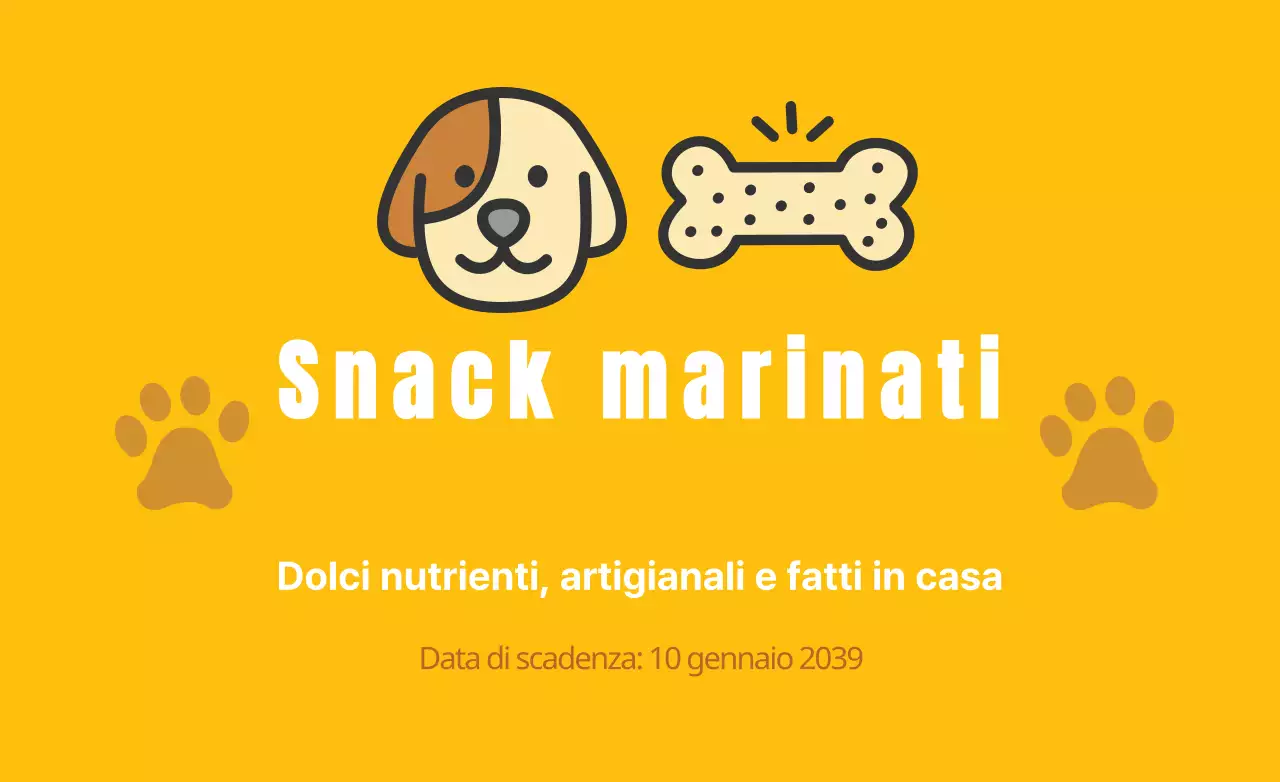 Snack marinati