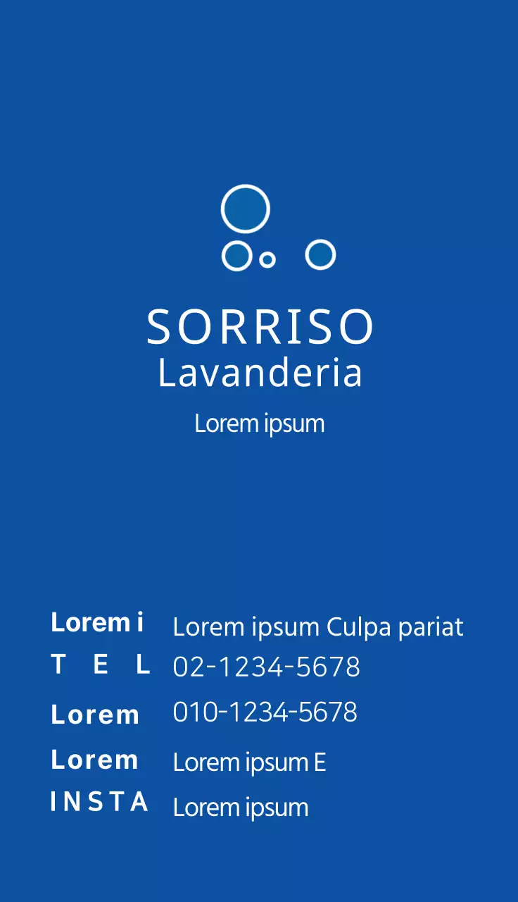 Biglietti da visita per tintorie