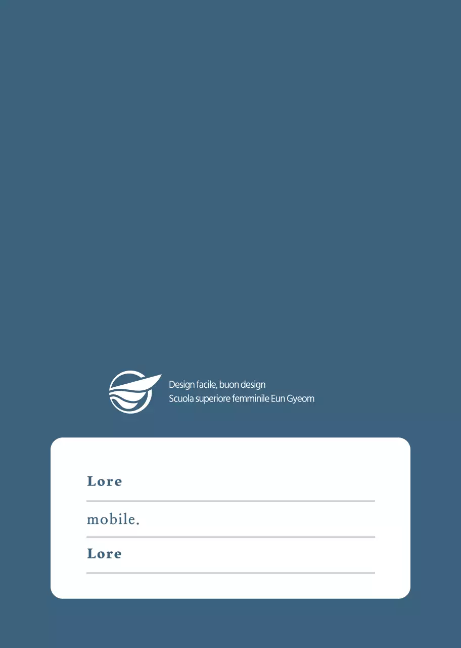 Scuola superiore con un semplice layout fotografico in marina