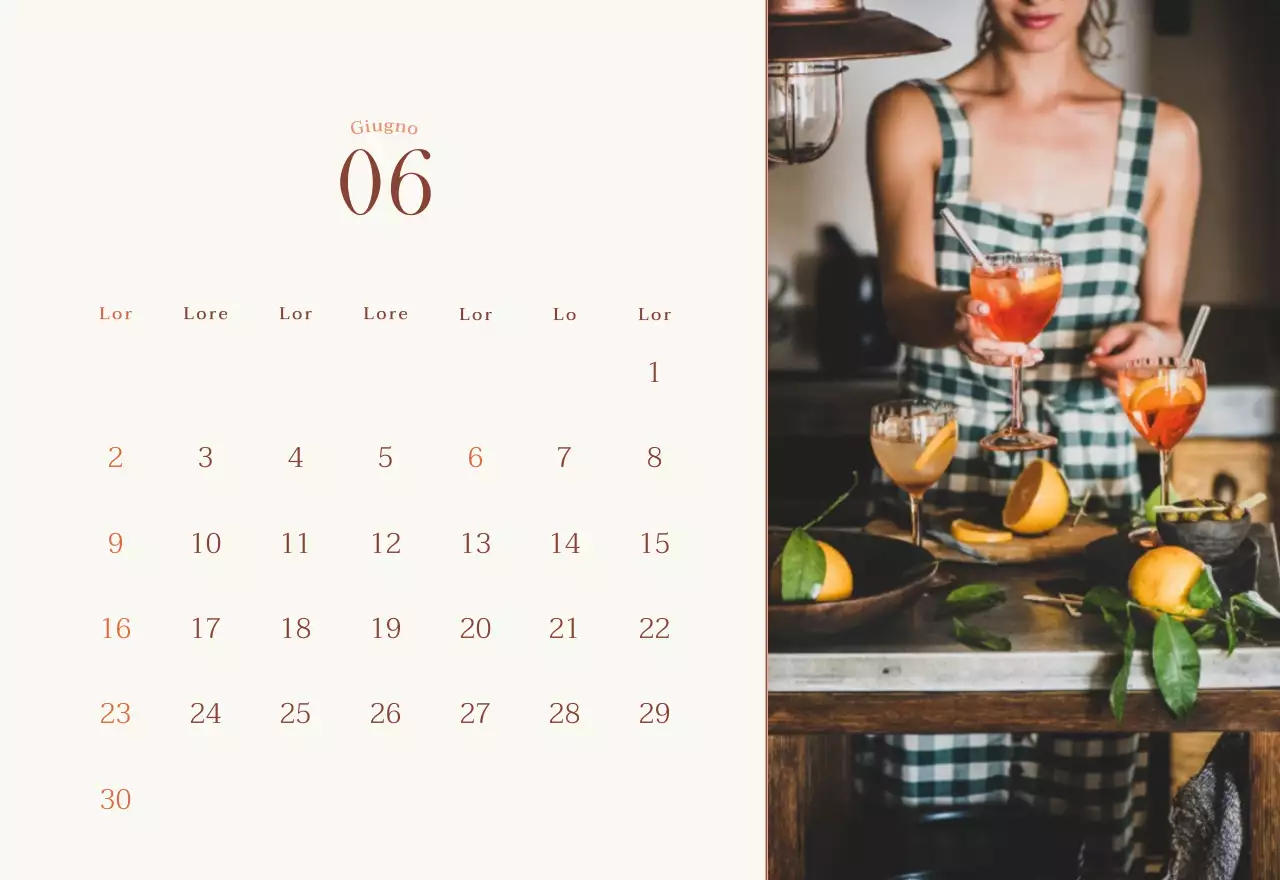 Layout fotografico di un caffè emozionale in beige e marrone