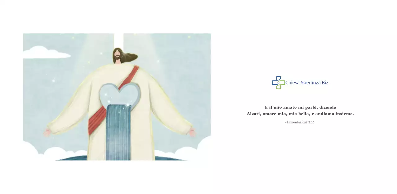 Calendario della chiesa con calde illustrazioni