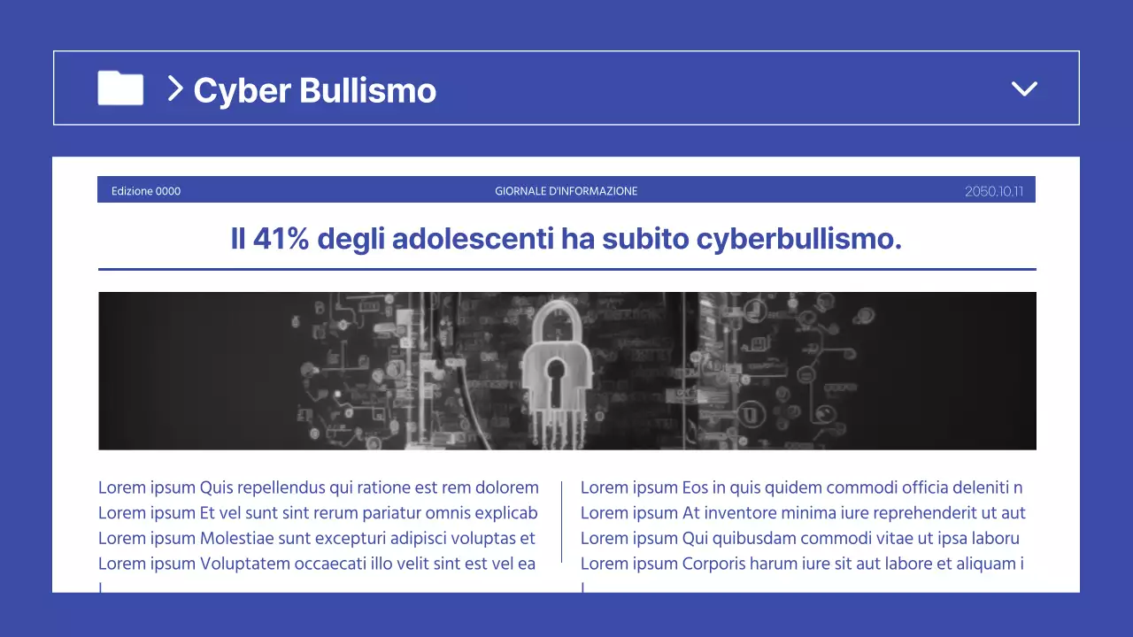 Semplice presentazione di valutazione delle prestazioni in bianco e blu