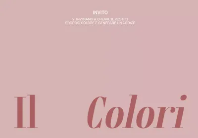 Per un invito a una fiera pulito ed elegante con testo rosa