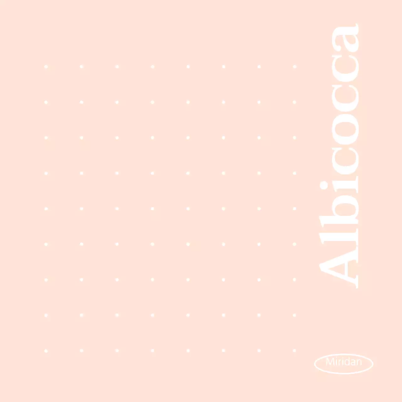 Blocco note ordinato a puntini con scrittura inglese in rosa chiaro Merchandising Café