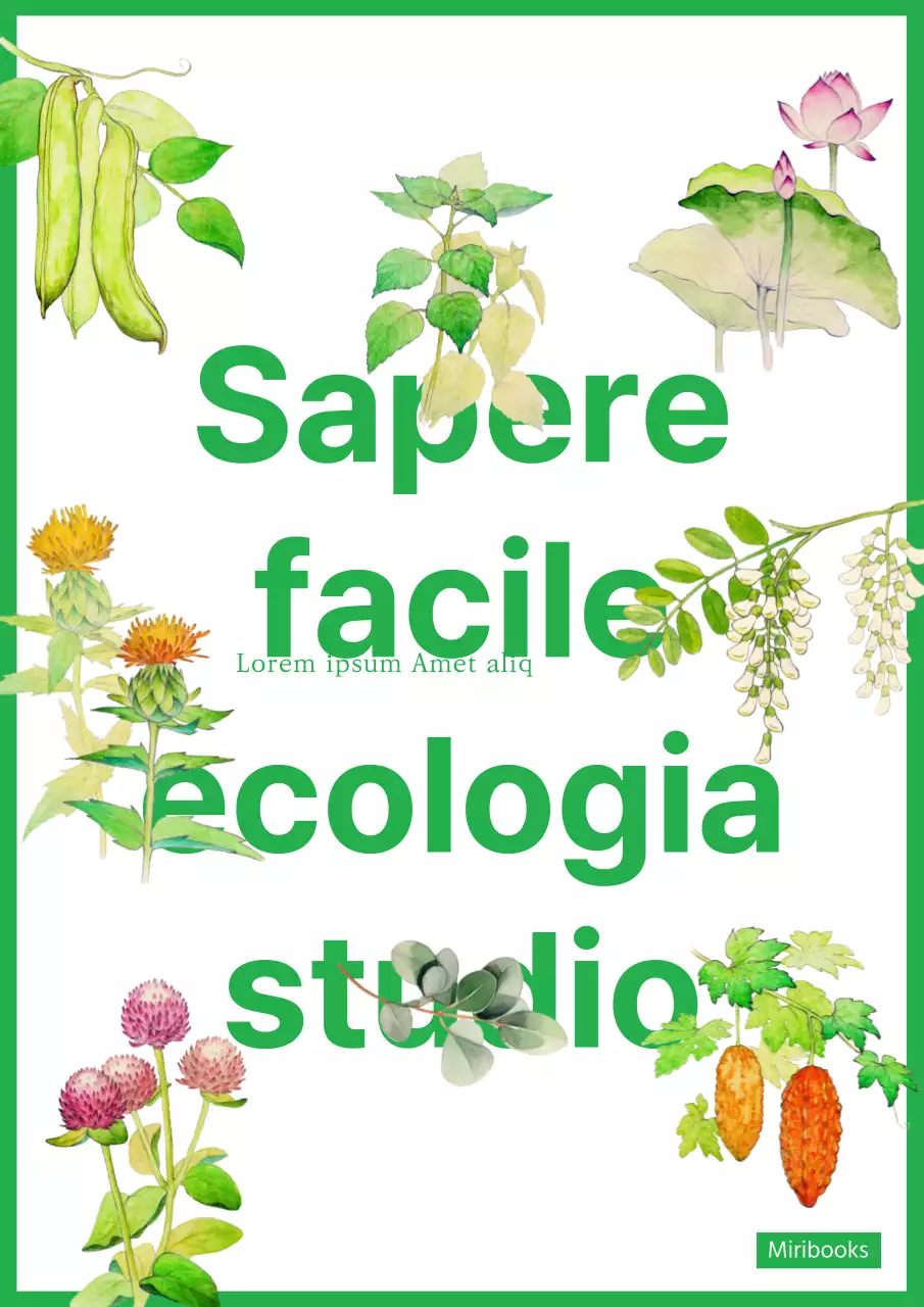 Ecologia evidenziata in verde