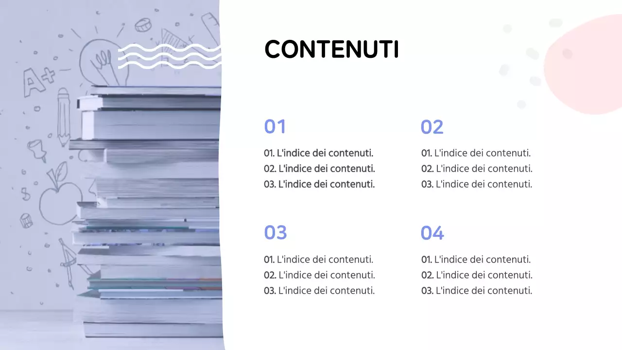 Presentazioni dall'aspetto pastello e vaporoso