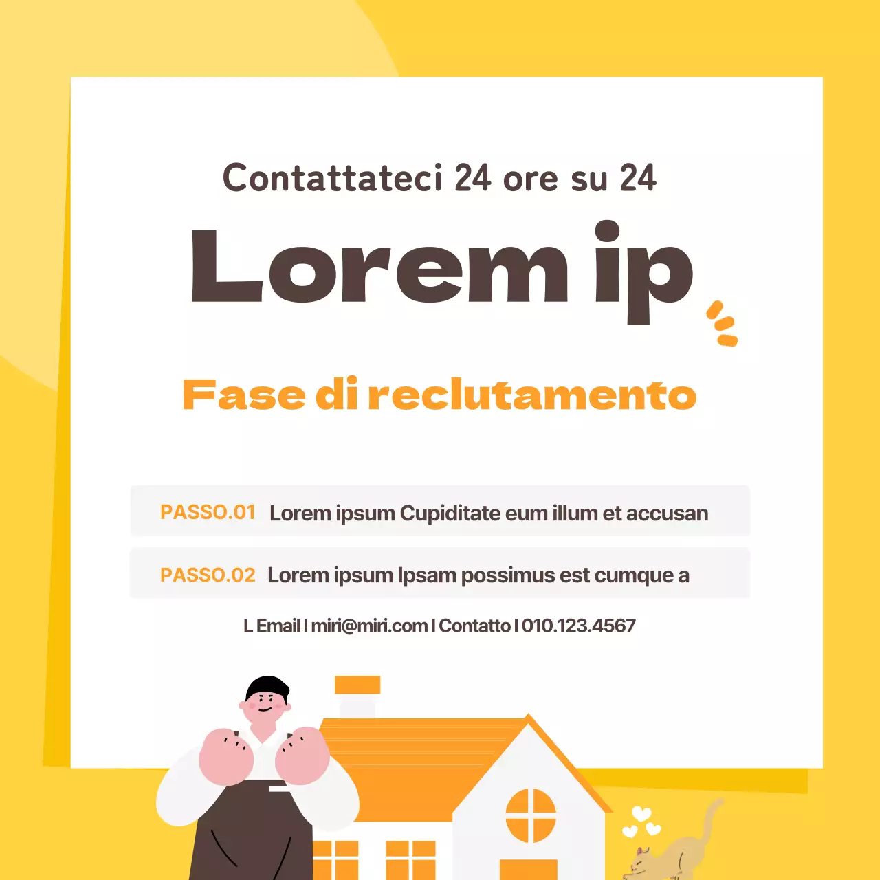 Alla ricerca di un personale allegro per la pensione