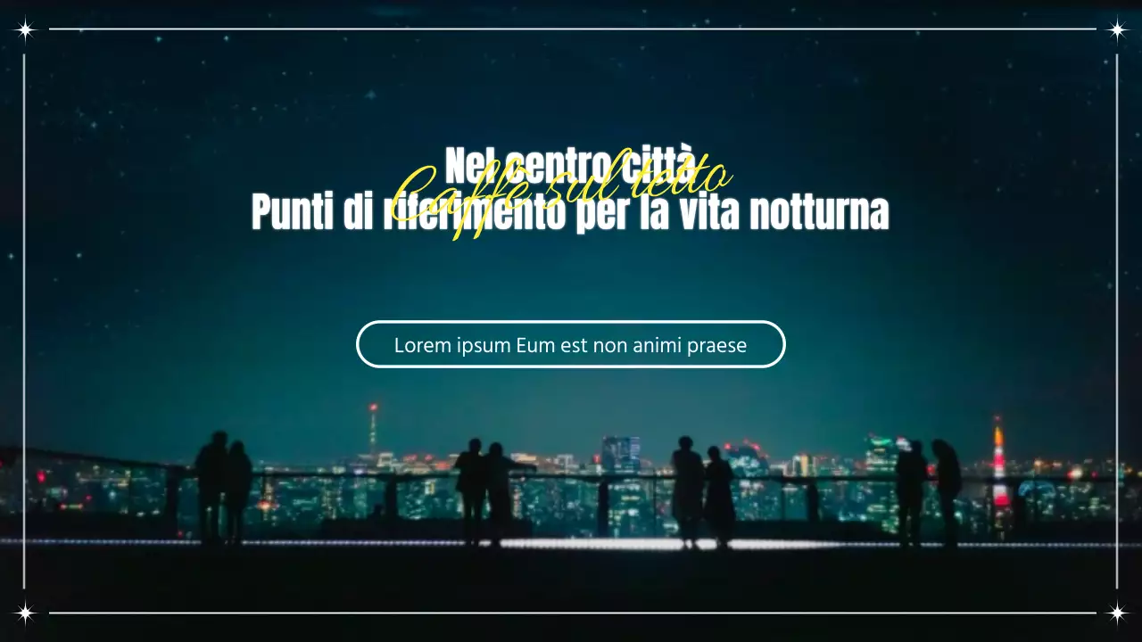 Raccomandazioni per appuntamenti notturni con immagini emozionali del cielo notturno