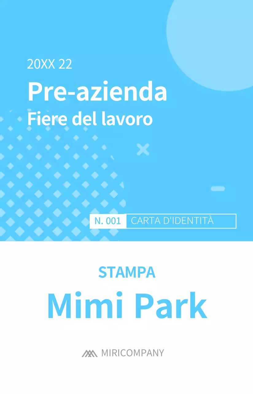 Credenziali semplici per le parti interessate con diversi concetti di forma