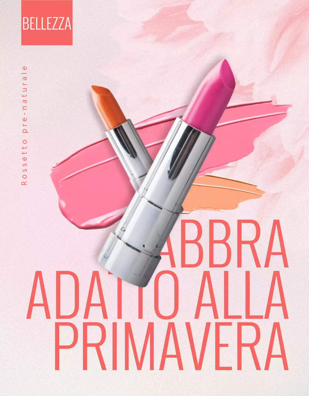 Vi presentiamo un rossetto rosa fresco e luminoso