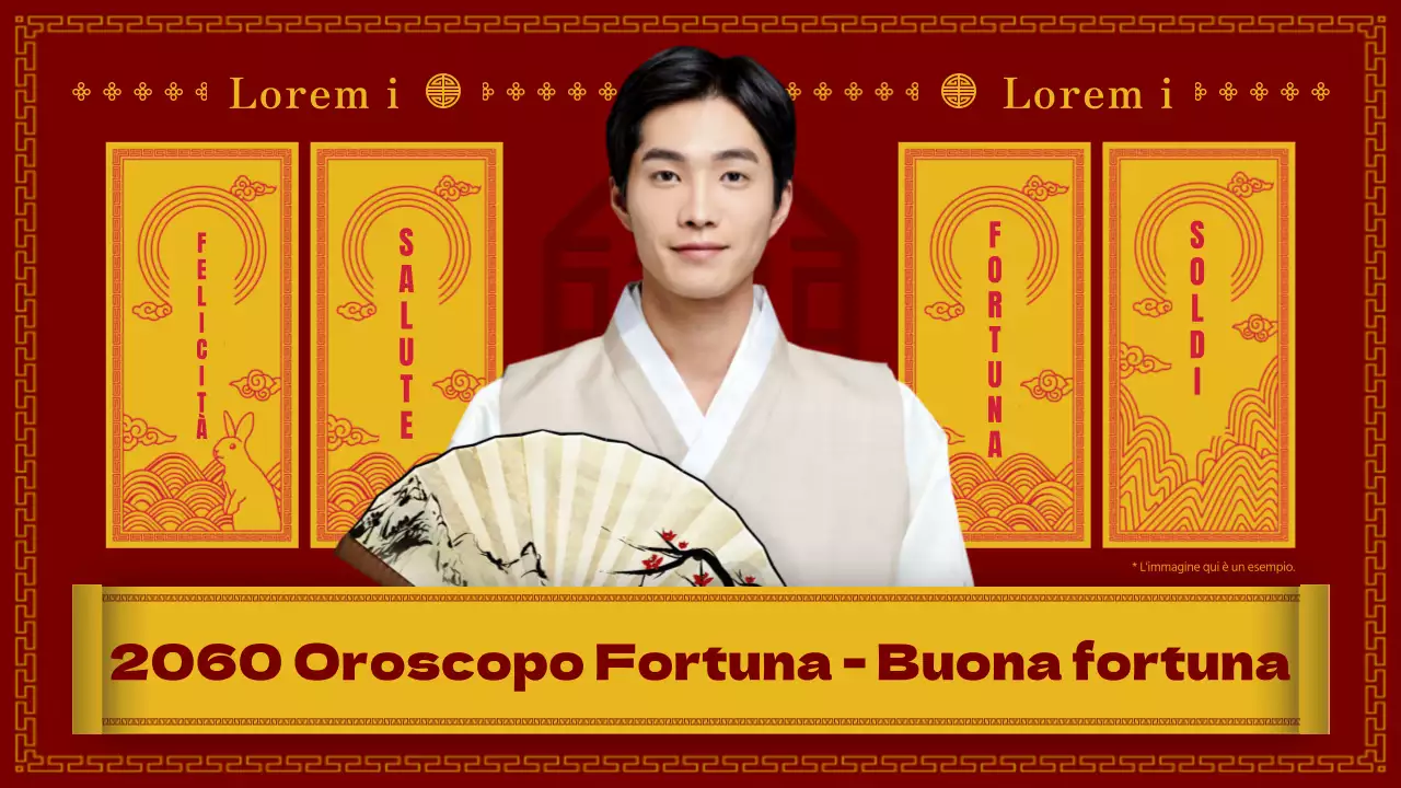 L'oroscopo del nuovo anno in rosso e giallo