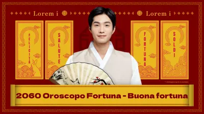 L'oroscopo del nuovo anno in rosso e giallo