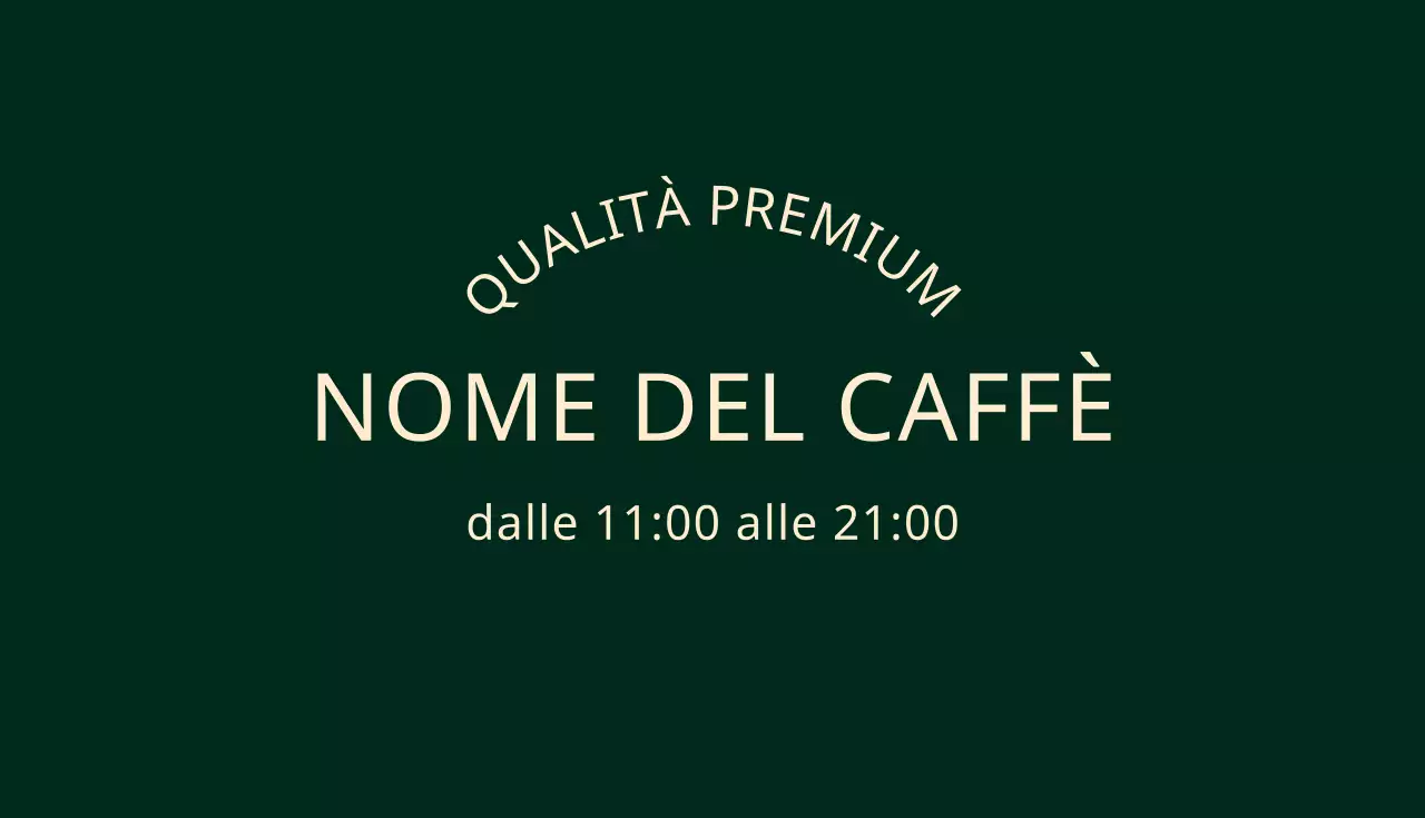 Nome del caffè
