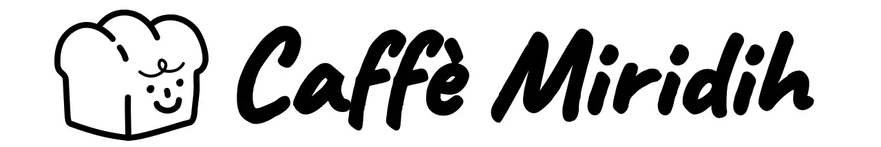 Nero semplice e carino pane logo stile caffetteria