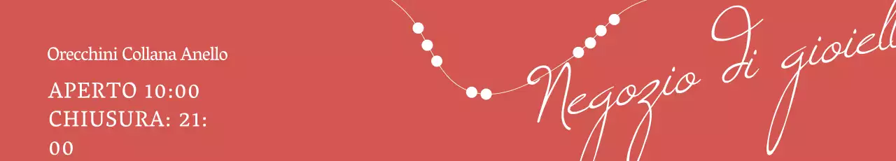 Banner della gioielleria