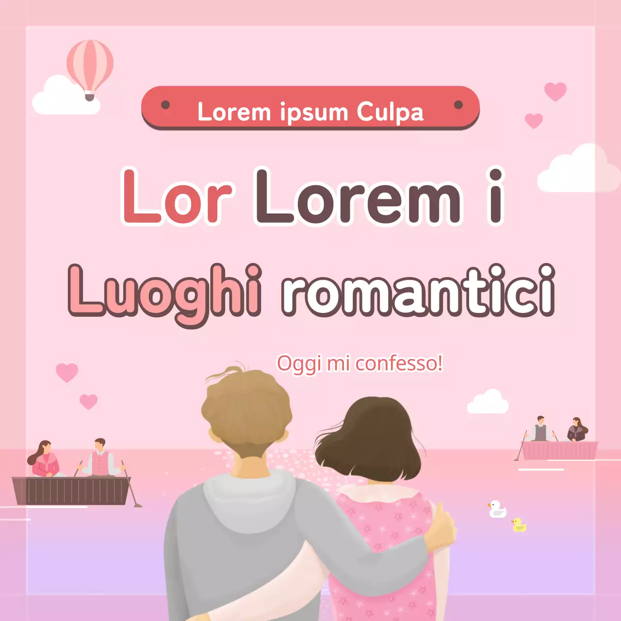 Segnaposto romantici per le confessioniNews Design