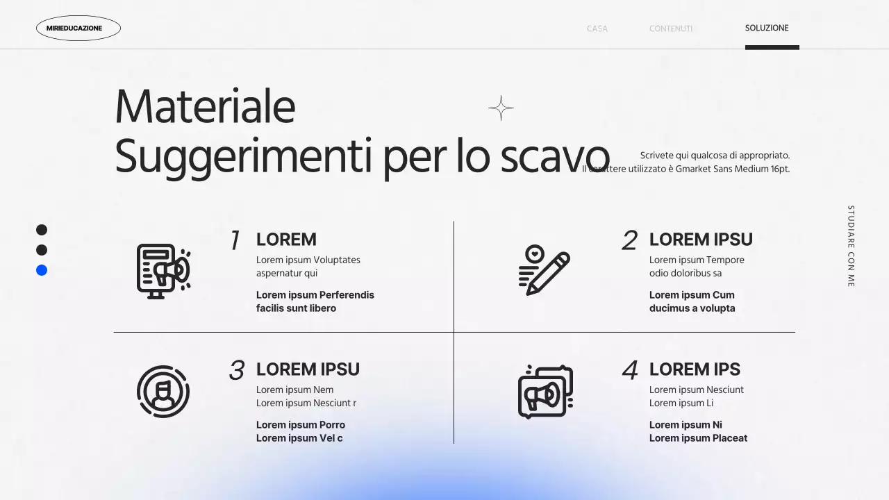 Briefing di progetto kitsch con gradienti viola