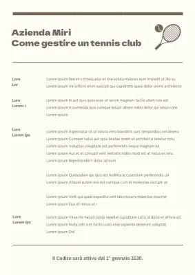 Come gestire un club aziendale in marroni tenui e gialli chiari