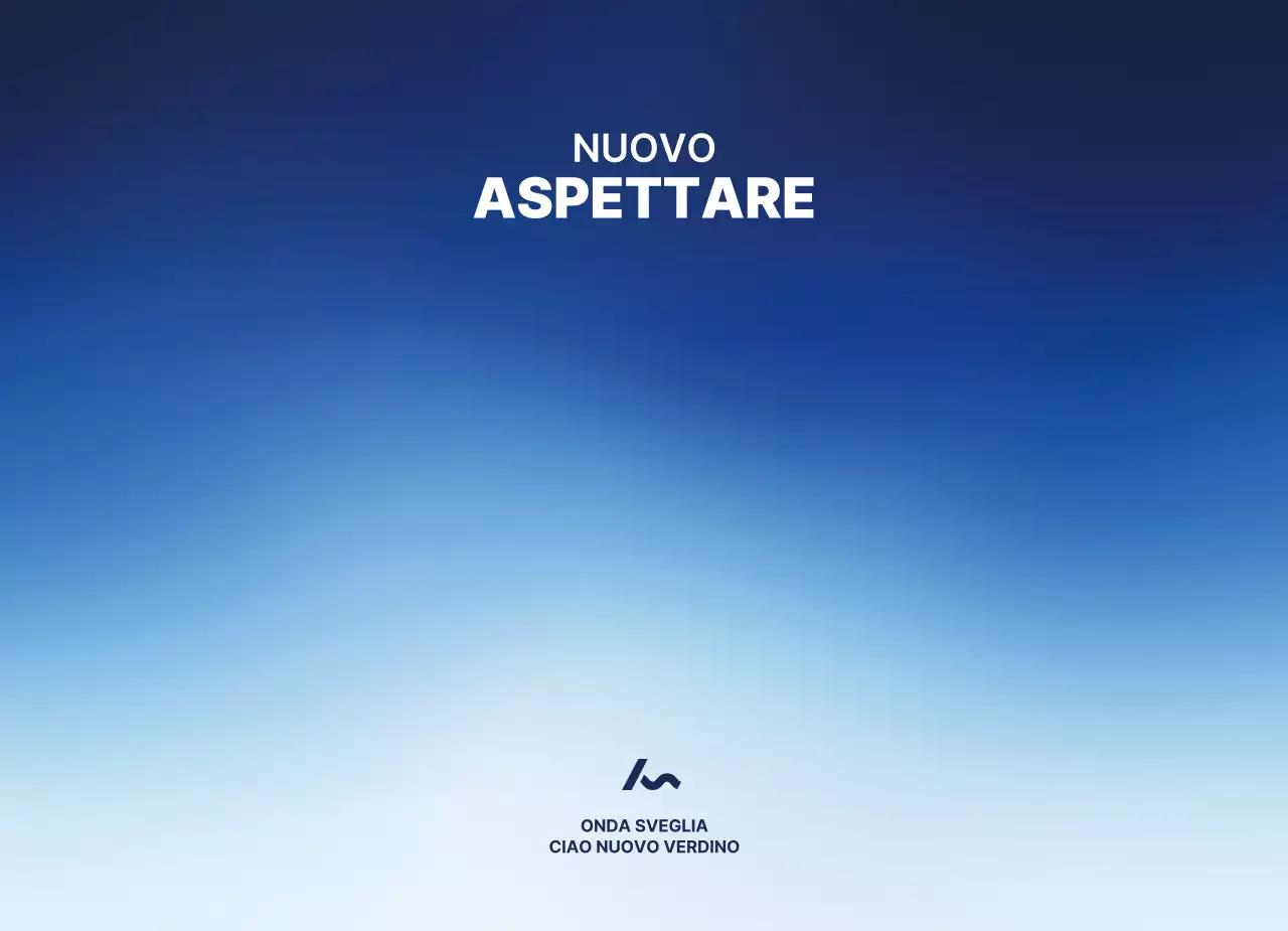 Promuovere un seminario aziendale con un gradiente blu scuro