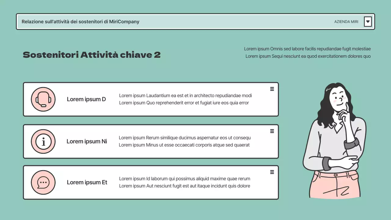 Rapporti dei sostenitori in cornici del browser rosa e menta