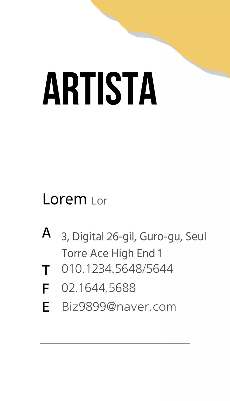 ARTISTA