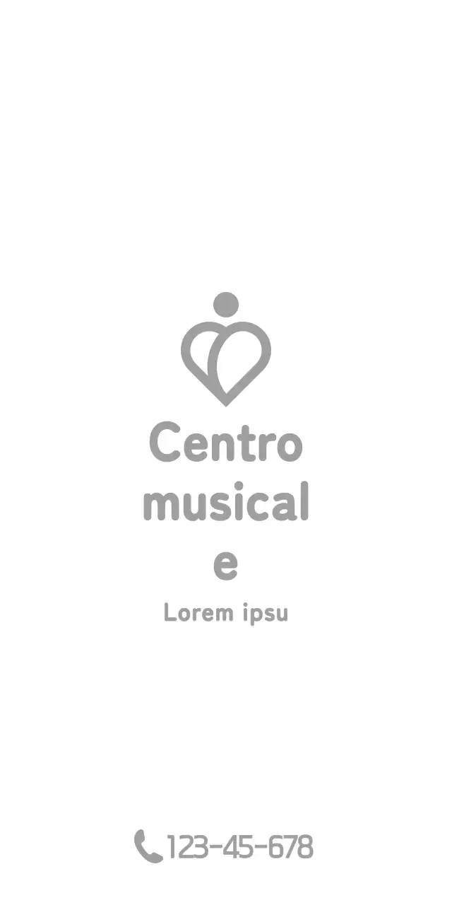Centro di psicologia della felicità con un logo rotondo ed emozionale