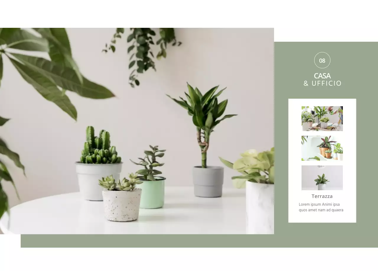 Mobili semplici e naturali in beige e colori neutri