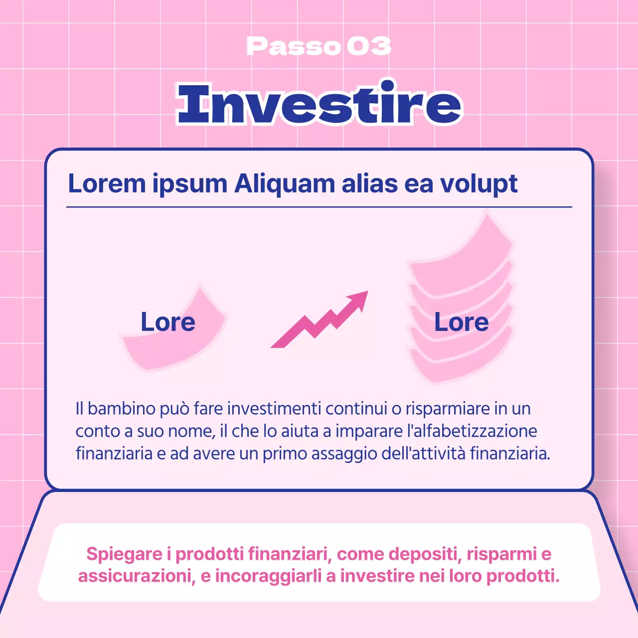 Insegnare ai bambini a gestire i soldi delle tasse rosa e blu