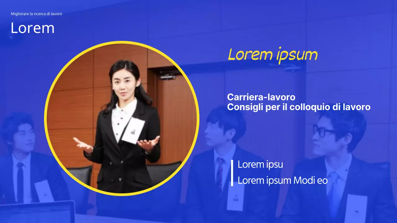 I semplici consigli per il colloquio di carriera di Blue rivelano la copertina del video