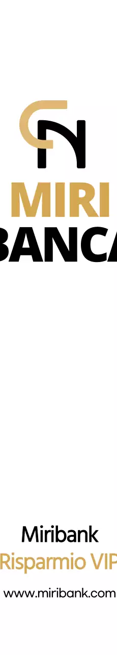 Stile del logo semplice, pulito e simbolico in marrone e nero per informare e promuovere le informazioni sui risparmi bancari